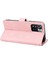 Manyetik Klasik Stil Pu Deri Deri Cüzdan Kılıfı Stand Anti-Çizik Tam Koruyucu Telefon Kapağı Xiaomi Redmi Için Kayışlı Note 11 Pro 5g (Çin) (Mediatek)/note 11 Pro+ 5g-Pink (Yurt Dışından) 4