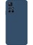 Xiaomi Poco M4 Pro 5g Için Yumuşak Tpu Kılıfı, Mikrofiber Astar Ka Düz Kenarlı Telefon Geri Kapak Dark Mavi (Yurt Dışından) 1