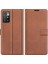 Folio Flip Manyetik Deri Telefon Kılıfı Cüzdan Stand Kapağı Xiaomi Redmi Not 11 4g (Mediatek)/redmi 10 4g (2021)/REDMI 10 2022 4g/redmi 10 Prime-Light Brown (Yurt Dışından) 1