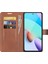 Folio Flip Manyetik Deri Telefon Kılıfı Cüzdan Stand Kapağı Xiaomi Redmi Not 11 4g (Mediatek)/redmi 10 4g (2021)/REDMI 10 2022 4g/redmi 10 Prime-Light Brown (Yurt Dışından) 4