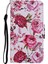 Desen Baskı Stand Cüzdan Deri Kılıfı Xiaomi Redmi Note 9/redmi 10X 4g-Peony (Yurt Dışından) 1