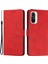 Xiaomi Için Redmi K40/K40 Pro/poco F3/mi 11I/MI 11X/MI 11X Pro Cüzdan Kılıf Kalp Şekli Baskılı Cilt Touch Hissed Hisse (Yurt Dışından) 1