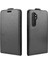 Xiaomi Mi Için Çılgın At Skin Dikey Flip Deri Kılıf Not 10 Lite-Black (Yurt Dışından) 2