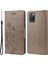 Pu Deri Kelebekler Desen Dizisi Cüzdan Tasarım Telefon Kılıfı Xiaomi Redmi Not 11 4g (Mediatek)/redmi 10 4g (2021)/REDMI 10 2022 4g/redmi 10 Prime-Grey (Yurt Dışından) 1