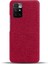 Telefon Kapağı Xiaomi Redmi Için Iyi Korumalı Bez Kaplamalı Plastik Telefon Kılıfı Not 11 4g (Mediatek)/10 4g (2021)/10 2022 4g-Kırmızı (Yurt Dışından) 3