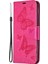 Baskı Kelebekleri Cüzdan Stand Flip Deri Telefon Kabuğu Xiaomi Redmi 9-Rose Için (Yurt Dışından) 2