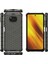 Petek Yumuşak Tpu+Sabit Pc Xiaomi Poco X3/poco X3 Nfc-Black Için (Yurt Dışından) 2