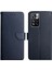 Nappa Doku Folio Flip Orijinal Deri Tam Kapsama Telefon Kılıfı Manyetik Kapanma Stand Stand Cüzdanı Xiaomi Redmi Note 11 Pro 5g (Çin) (Mediatek)/not 11 Pro+ 5g-Mavi (Yurt Dışından) 1