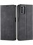 Xiaomi Poco M3-Black Için Cilt Hissi Deri Çantası (Yurt Dışından) 1