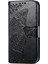 Baskılı Kelebek Çiçek Deri Telefon Cüzdan Xiaomi Redmi Için Flip Kapak Kabuğu 10 4g (2021)/REDMI 10 2022 4g/redmi Not 11 4g (Mediatek)/redmi 10 Prime-Black (Yurt Dışından) 2