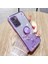 Xiaomi Poco X3 Gt/redmı Için Note 10 Pro 5g (Çin) Elektraptaşlama Cep Telefonu Kılıfı Gritter Gradient Rhinestone Çiçek Tpu Kickstand-Spurple ile (Yurt Dışından) 4