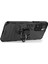 Ring Tutucu Kickstand Esnek Tpu+ Sabit Pc Xiaomi Redmi Için Slip Anti-Slip Koruyucu Telefon Kılıfı Note 11 Pro 5g (Çin) (Mediatek)/11 Pro+ 5g-Black (Yurt Dışından) 4