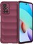 Xiaomi Için Redmi 10 2022 4g/redmi 10 4g (2021)/REDMI Not 11 4g (Mediatek) Bırakma Geçirmez Telefon Vaka-Wine Kırmızısı (Yurt Dışından) 1