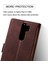 Xiaomi Redmi Için Cüzdan Deri Telefon Kabuğu ile Retro 9-Kahverengi (Yurt Dışından) 3
