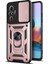 Şok Geçirmez Kamera Slayt Telefon Hibrit Kasa Kapağı Xiaomi Için Kickstand Ring Tutucu ile Not 10 Pro 4g (Global)/not 10 Pro 4g (Hindistan) -Rose Gold (Yurt Dışından) 1