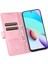 Dikiş Pu Deri Manyetik Toka Stand Telefon Kılıfı Cüzdan Koruyucu Kapak Xiaomi Redmi Note 11 Pro 5g (Çin) (Mediatek)/note 11 Pro+ 5g-Pink (Yurt Dışından) 4
