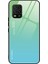Gradyan Renk Temsilli Cam+Pc+Tpu Hibrit Kabuk Kılıfı Xiaomi Mi 10 Lite 5g-Cyan/mavi (Yurt Dışından) 2
