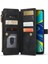 Xiaomi Redmi Için Note 9 Pro 4g/note 9 Pro Max/note 9s 4g Anti-Damla Zipper Cep Telefonu Cüzdan Kılıfı Stand Pu Deri Kıç Çizgiye Karşı Anti Kart Kartı Tutucu-Black (Yurt Dışından) 3