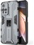 Kickstand Şok Geçirmez Çift Katman Sert Pc Yumuşak Tpu Hibrid Koruyucu Kapak Xiaomi Redmi Note 11 Pro 5g (Çin) (Mediatek)/11 Pro+ 5g-Grey (Yurt Dışından) 1