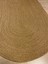 Oval Hasır Görünümlü Jüt Kilim 3