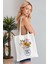 Yorulursam Kendime Yaslanırım Model Baskılı Günlük Kullanım Özel Baskı Bez Omuz Çantası Hediyelik Tote Bag 1