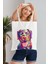Pop Art Dog Model Baskılı Günlük Kullanım Özel Baskı Bez Omuz Çantası Hediyelik Tote Bag 7