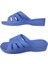 Kadın Mavi Günlük Terlik 5