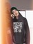 Punk Is Not Dead Yazılı Kapüşonlu Sweatshirt, Unisex Oversize Rock Metal Baskılı Hoodie 3