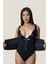 Fitbody Siyah Renk Latex Korse 1