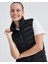 W Outerwear Padded Vest Kadın Siyah Yelek S231239-001 3
