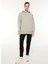 Gri Melanj Kadın Yuvarlak Yaka Sweatshirt IL2107 Lux Oversızed Hoodıe 3