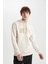 Regular Fit Kapüşonlu Baskılı Sweatshirt A4787AX23AU 1