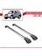 Mitsubishi Pajero (V60) 3 Kapı 1999-2006 Arası ile Uyumlu Ace-1 Ara Atkı Tavan Barı Gri 4