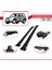 Mitsubishi Pajero (V60) 3 Kapı 1999-2006 Arası ile Uyumlu Fly Model Ara Atkı Tavan Barı Siyah 5