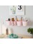 Renk Seçenekli Kutu, Açık Pembe Renk Askılı Kaşıklık 12X11 cm Çok Amaçlı Düzenleyici 1