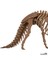 Styracosaurus 3D Dinozor Maket-Yapboz-Dekoratif Obje-Ahşap-(8mm Ham Mdf) 4