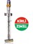 Bosch Uyumlu Dikey Süpürge Standı 3 Farklı Renk (BEYAZ) Bosch Süpürge Modellere Uyumlu 3