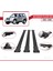 Mitsubishi Pajero (V60) 3 Kapı 1999-2006 Arası ile Uyumlu Fly Model Ara Atkı Tavan Barı Siyah 3 Adet 5