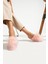 Oct Shoes Kadın Ponponlu Ev Terliği Tüylü Sessiz Taban Terlik TS1147 3