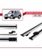 Mitsubishi Pajero (V60) 3 Kapı 1999-2006 Arası ile Uyumlu Basıc Model Ara Atkı Tavan Barı Gri 4