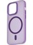 Apple iPhone 15 Kılıf Mat Kadifemsi Special Edition Pc Magsafe Kapak 4