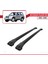 Mitsubishi Pajero (V60) 3 Kapı 1999-2006 Arası ile Uyumlu Ace-1 Ara Atkı Tavan Barı Siyah 4