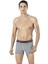 Erkek 3'lü Strech Likralı Boxer, %95 Pamuk %5'likralı 3