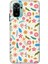 Xiaomi Redmi Note 10S Kılıf Baskılı Desenli Silikon+Ekran Koruyucu+Kablo Kryc- Narin 1