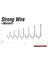 Worm4 Strong Wire Çentikli Ns Black Uzun Iğne 2