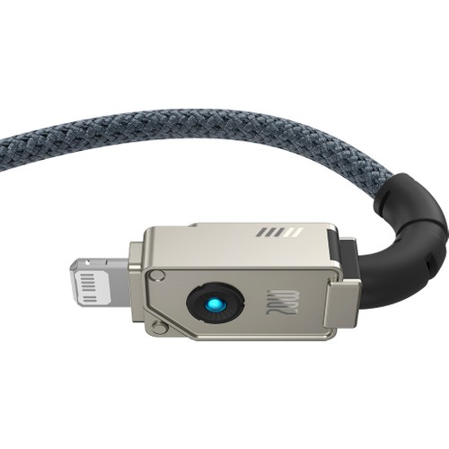 Baseus Kopmaz Kırılmaz 20W 100 cm Type-C To Lightning Şarj Kablosu
