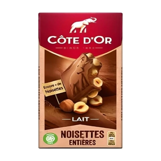 Cote D'or Mondelez Cote D'or Fındıklı Sütlü Çikolata 180 gr