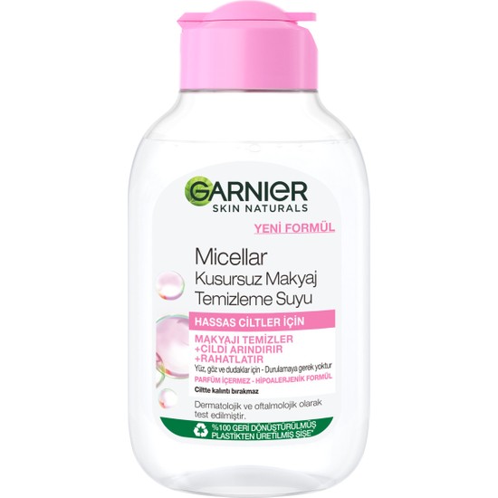 Garnier Micellar Kusursuz Makyaj Temizleme Suyu 100ML