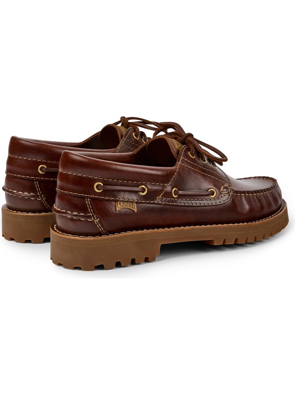 Calzature Casual Uomo Scarpe Camper Nautico-15233 Uomo In Pelle