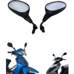 Scooter QY156 Ayna 8 mm Scoter ve Ebike Motosiklet 8 mm Ayna